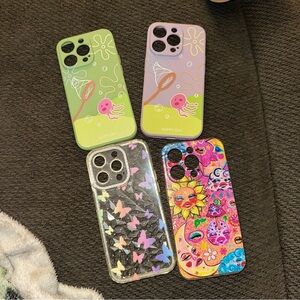 iPhone 14 Pro Colorful Phone Case Bundle